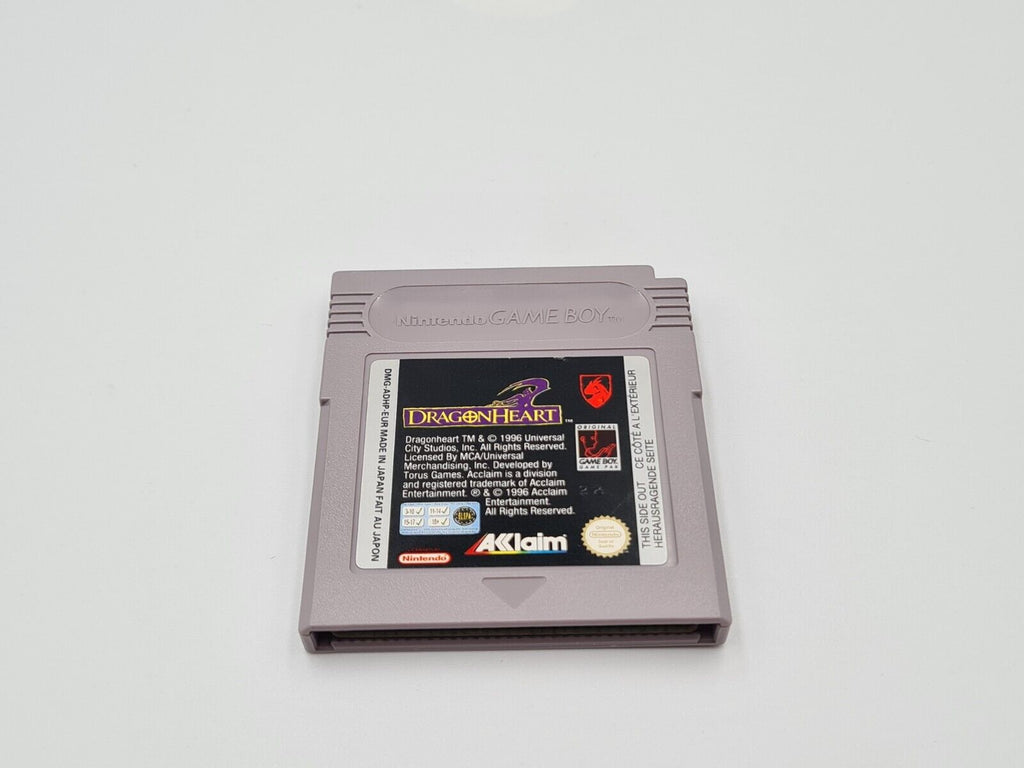 Nintendo Game Boy Classic DragonHeart mit OVP und Anleitung EUR - T-Retro-Games 