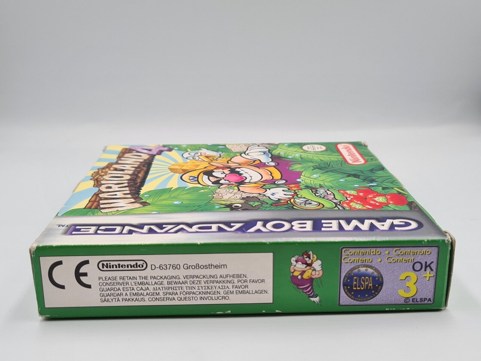 Nintendo Gameboy Advance Wario Land 4 mit OVP und Anleitung EUR - T-Retro-Games 