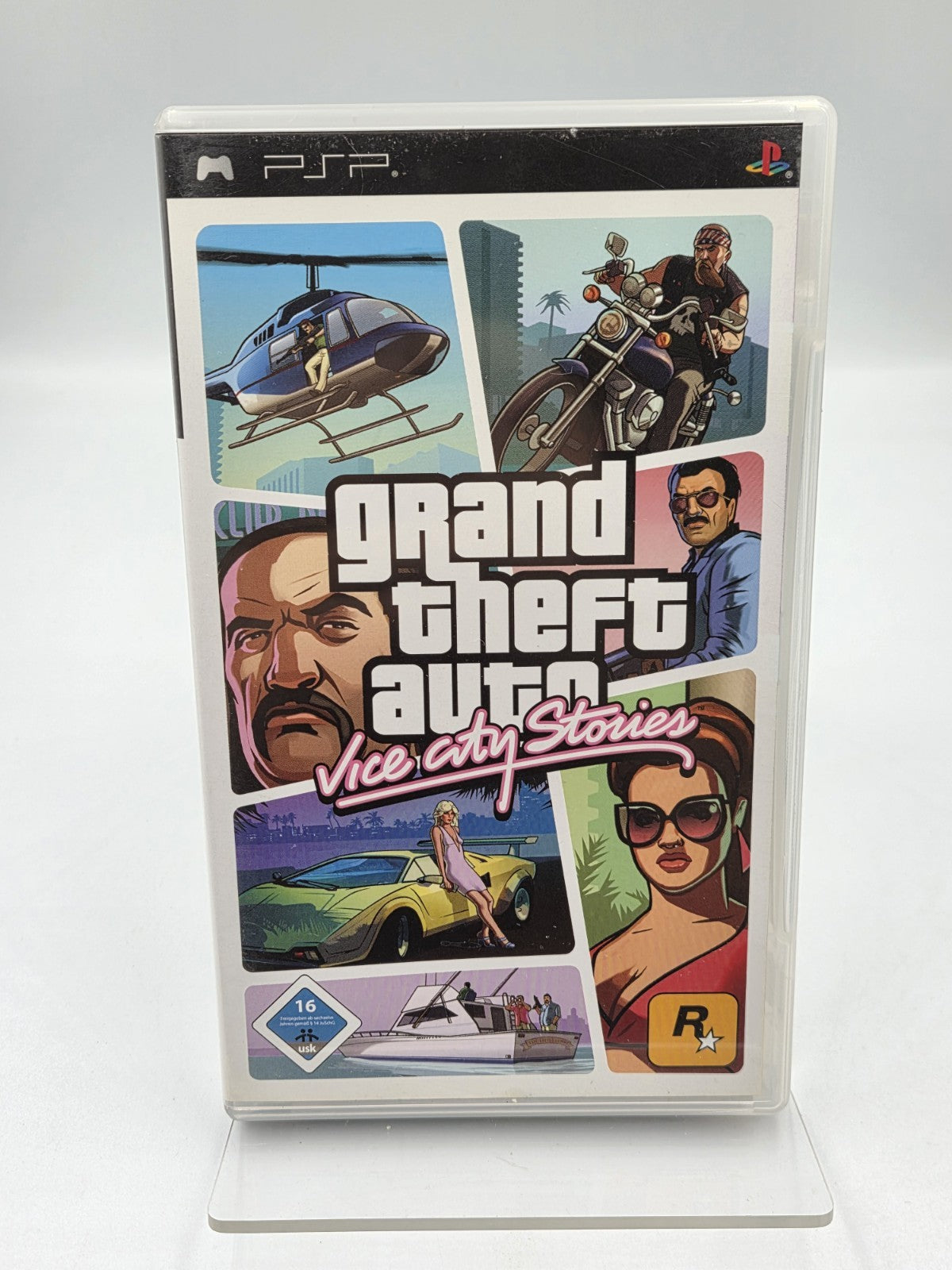 Sony PSP Grand Theft Auto Vice City Stories mit OVP und Anleitung + Poster