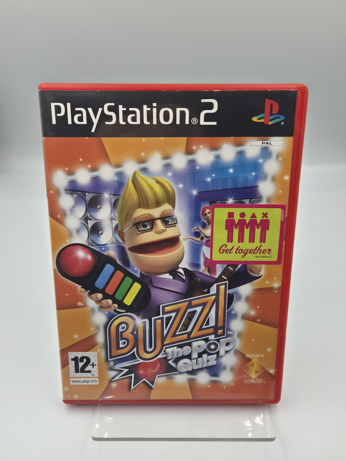 PS2 Playstation 2 Spiel Buzz! The Pop Quiz mit OVP und Anleitung Multilingual