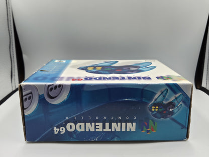 N64 Nintendo 64 Controller Clear Blue Joystick OVP EUR