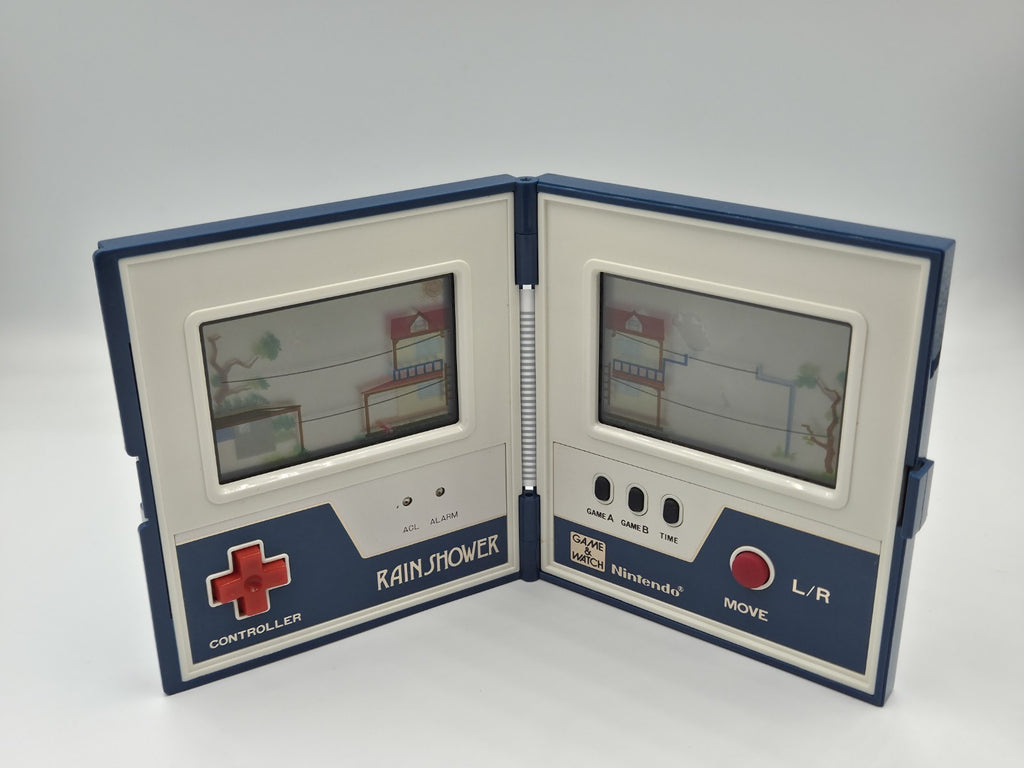 Nintendo Game & Watch Rain Shower Konsole Console 1983 Multi Screen