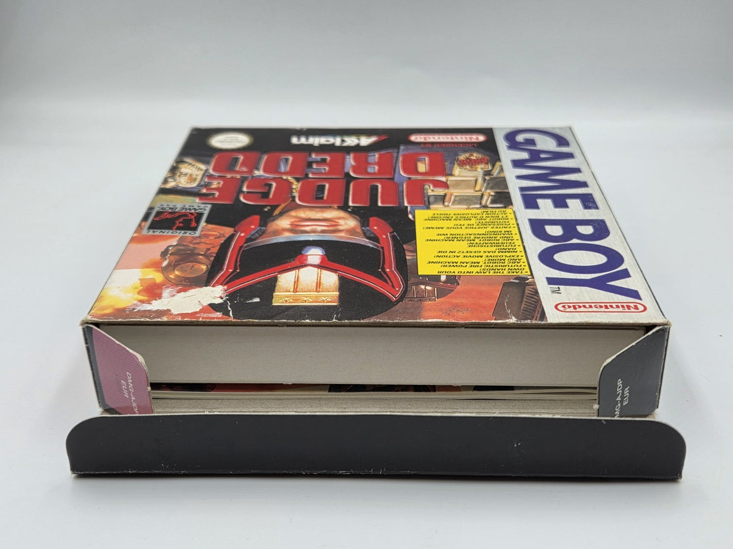 Nintendo Game Boy Classic Spiel Judge Dredd mit OVP und Anleitung EUR