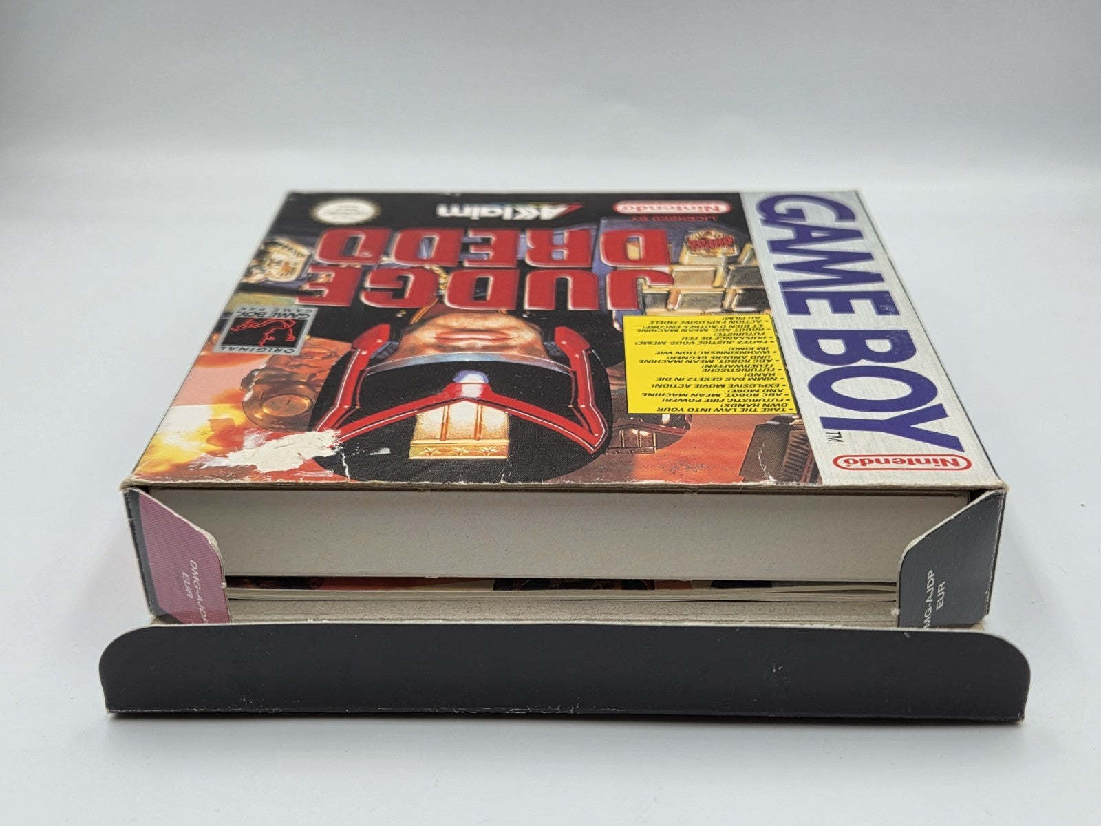 Nintendo Game Boy Classic Spiel Judge Dredd mit OVP und Anleitung EUR