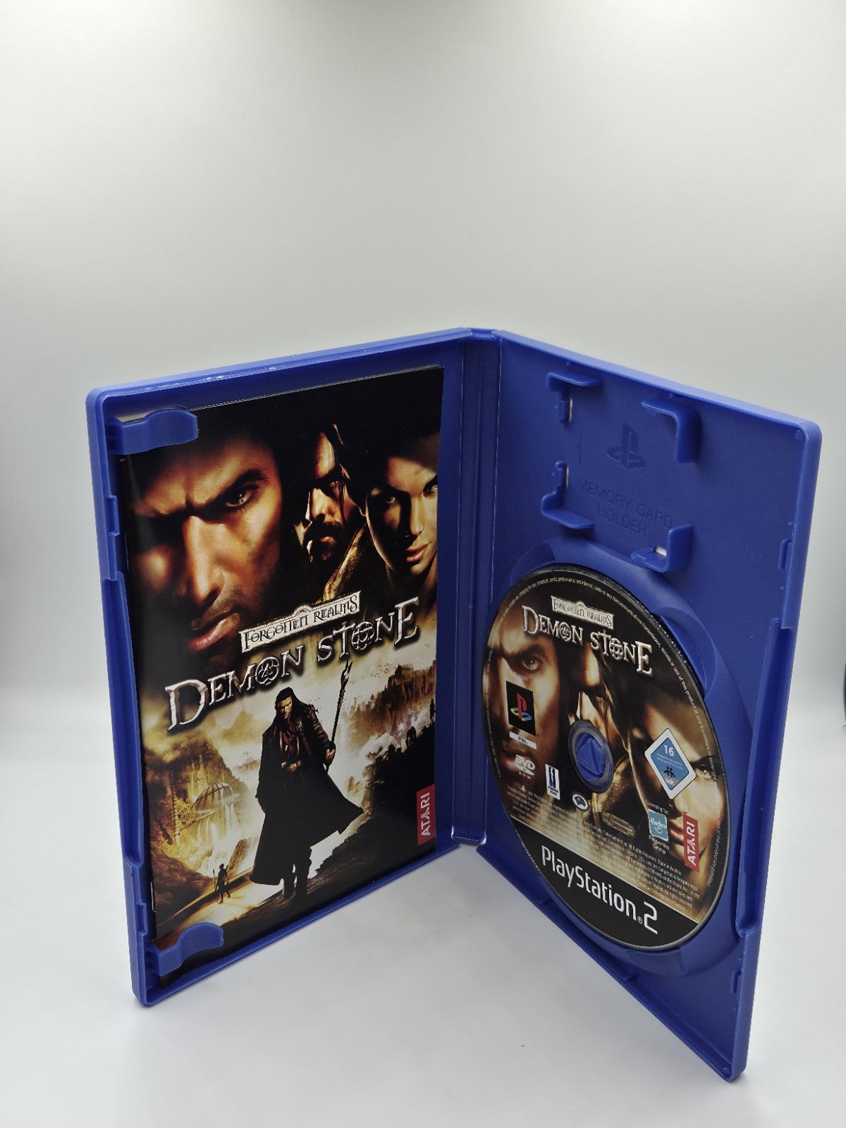 PS2 Playstation 2 Forgotten Realms Demon Stone mit OVP und Anleitung + Deutsch