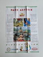 SNES Super Nintendo Asterix Poster Reklame Flyer Insert FAH