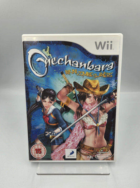 Nintendo Wii Spiel Onechanbara Bikini Zombie Slayers mit OVP und Anleitung UKV