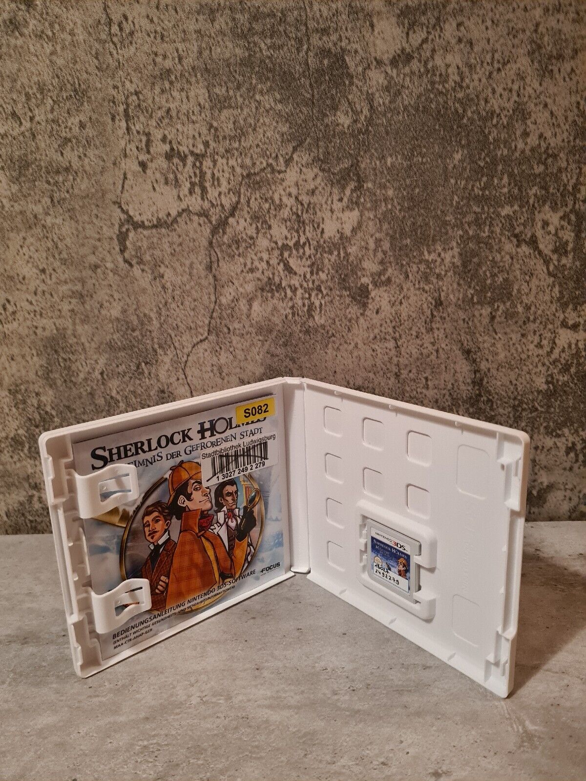 Nintendo 3DS Sherlock Holmes Geheimnis der gefrorenen Stadt OVP + Anleitung GER - T-Retro-Games 