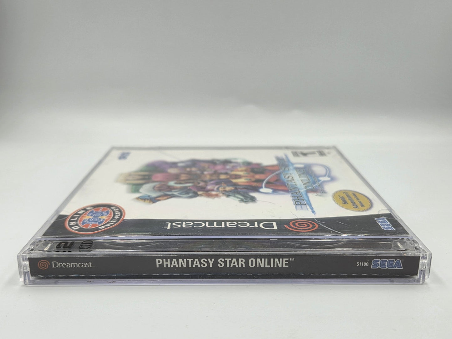 Sega Dreamcast Phantasy Star Online mit OVP und Anleitung + Sonic Demo USA 