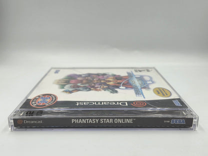 Sega Dreamcast Phantasy Star Online mit OVP und Anleitung + Sonic Demo USA 