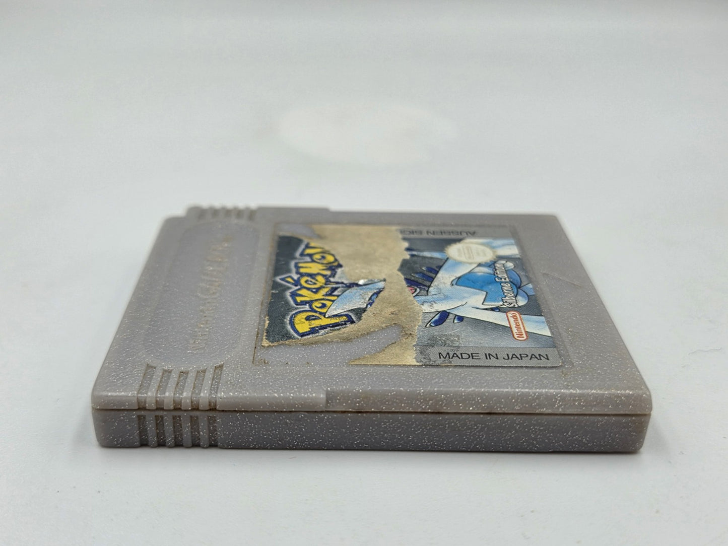 Nintendo Game Boy Color Spiel Pokemon Silberne Edition NOE Modul Speichert 