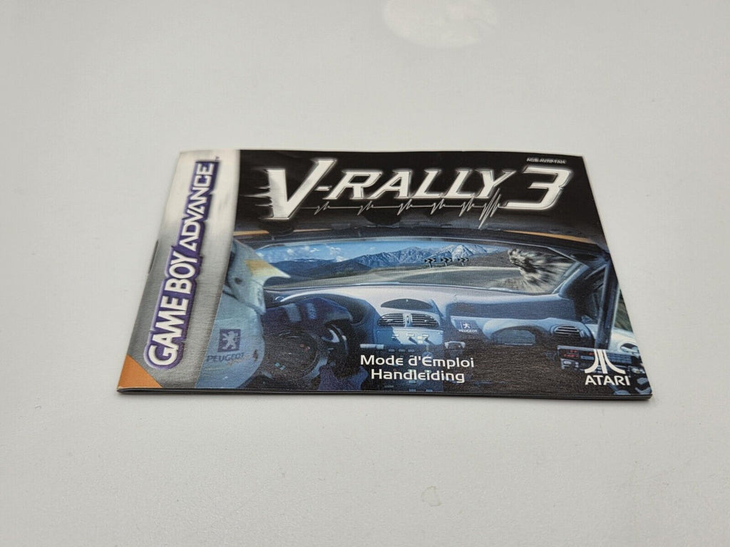 Nintendo Game Boy Advance V-Rally 3 mit OVP und Anleitung FAH - T-Retro-Games 