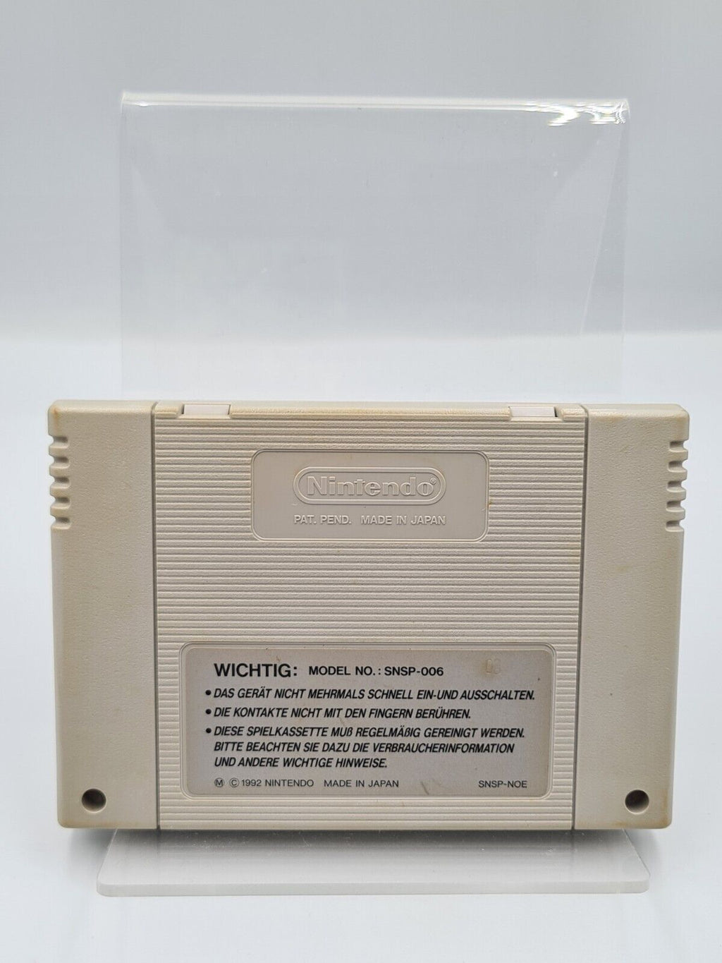 SNES Super Nintendo F-Zero Modul NOE - T-Retro-Games 