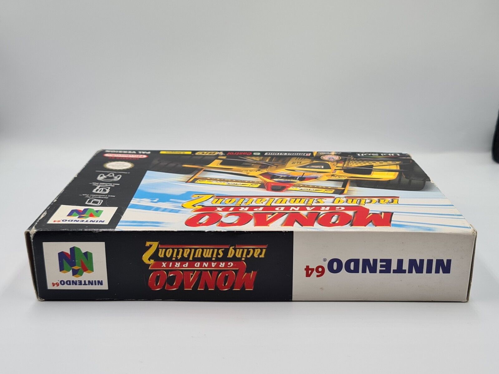 N64 Nintendo 64 Monaco Grand Prix Racing Simulation 2 mit OVP und Anleitung FAH - T-Retro-Games 