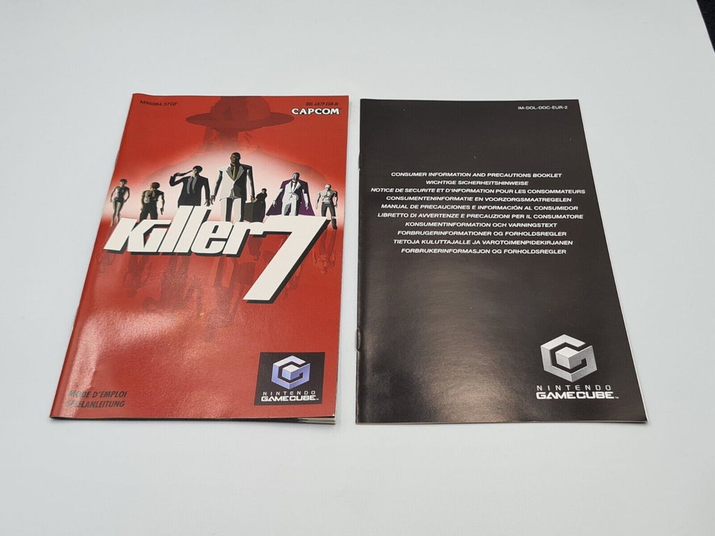 Nintendo GameCube Killer 7 mit OVP und Anleitung EUR 2 Discs - T-Retro-Games 