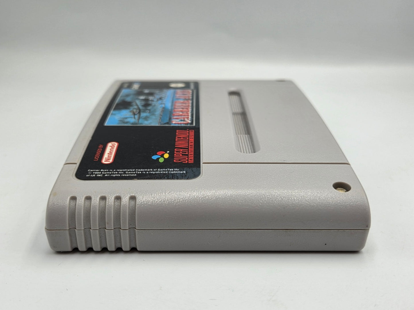 SNES Super Nintendo Carrier Aces Modul EUR