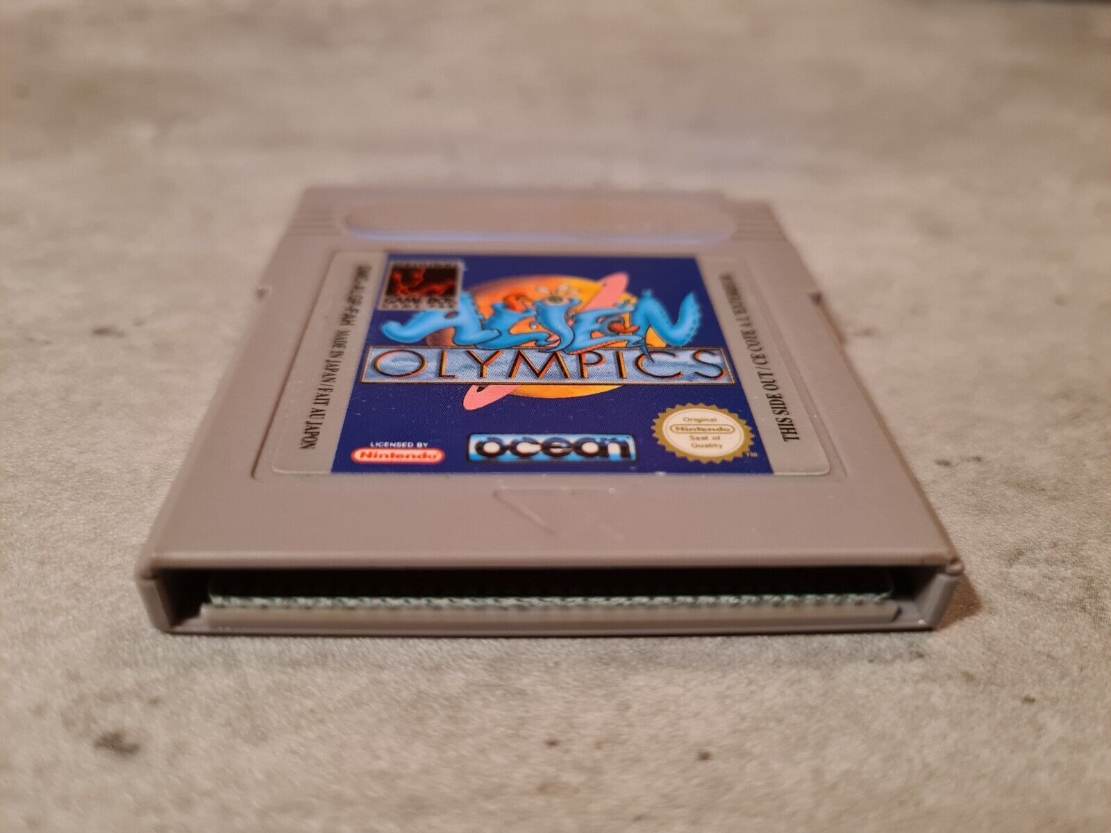 Nintendo Game Boy Classic Spiel Alien Olympics Modul FAH - T-Retro-Games 