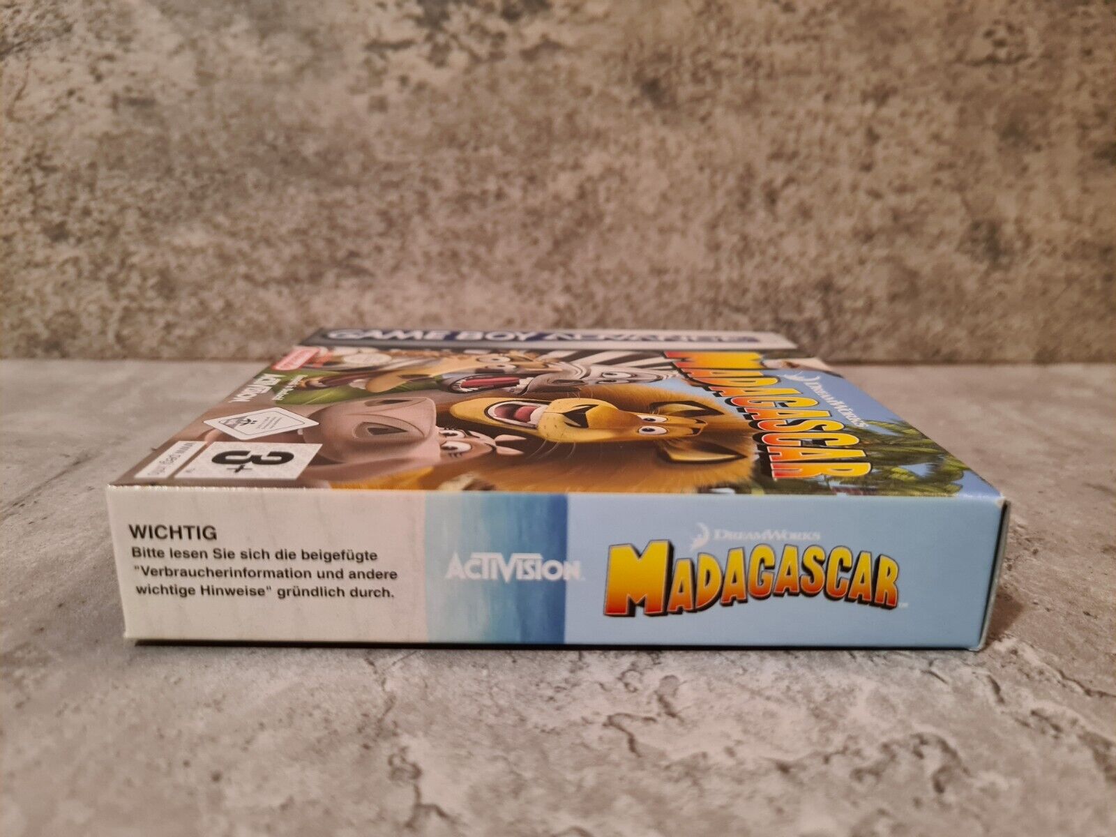 Nintendo Gameboy Advance Madagascar mit OVP und Anleitung NOE - T-Retro-Games 