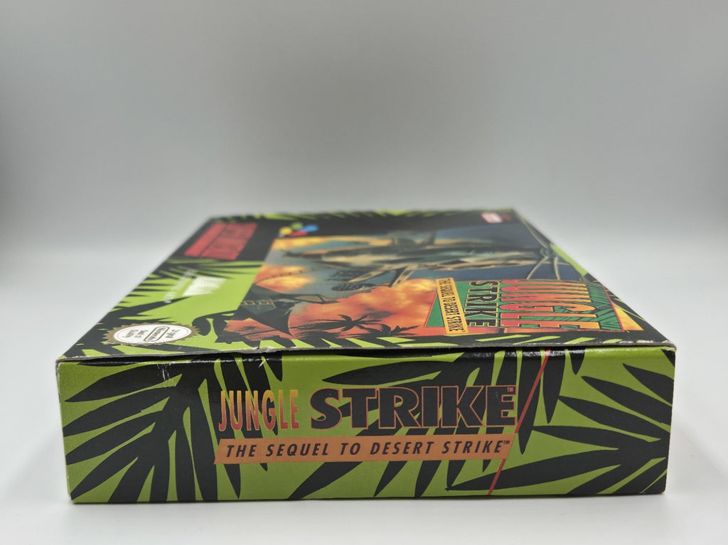 Super Nintendo Jungle Strike The Sequel To Desert Strike + OVP und Anleitung EUR