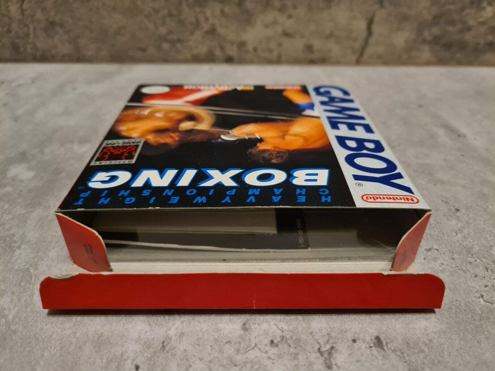 Nintendo Gameboy Heavyweight Championship Boxing mit OVP und Anleitung USA - T-Retro-Games 