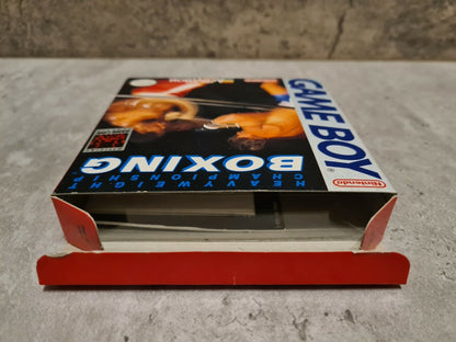 Nintendo Gameboy Heavyweight Championship Boxing mit OVP und Anleitung USA - T-Retro-Games 