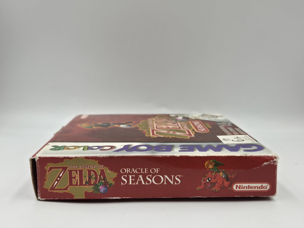 Game Boy Color The Legend of Zelda Oracle of Seasons mit OVP und Anleitung AUS