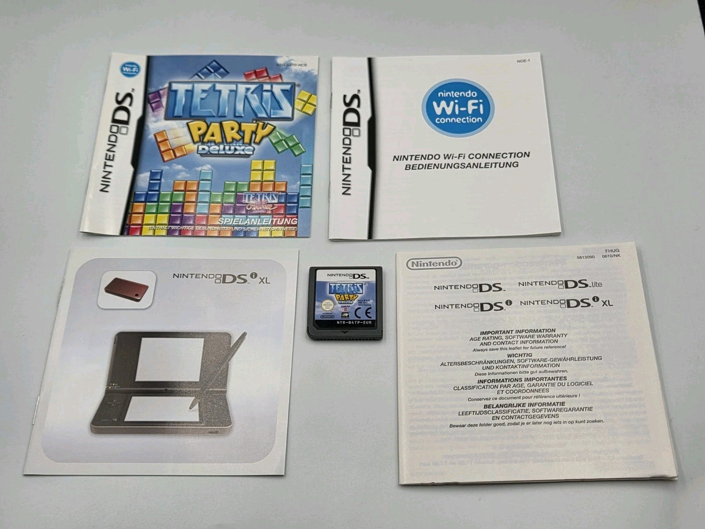Nintendo DS Tetris Party Deluxe mit OVP und Anleitung NOE