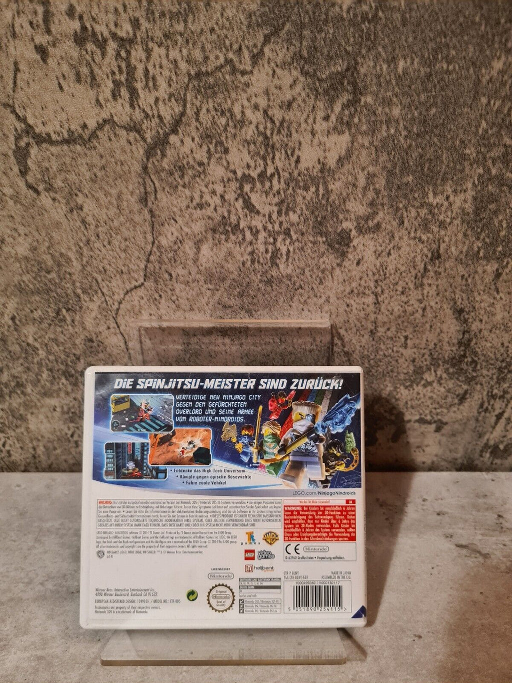 Nintendo 3DS Lego Ninjaga Nindroids mit OVP GER - T-Retro-Games 