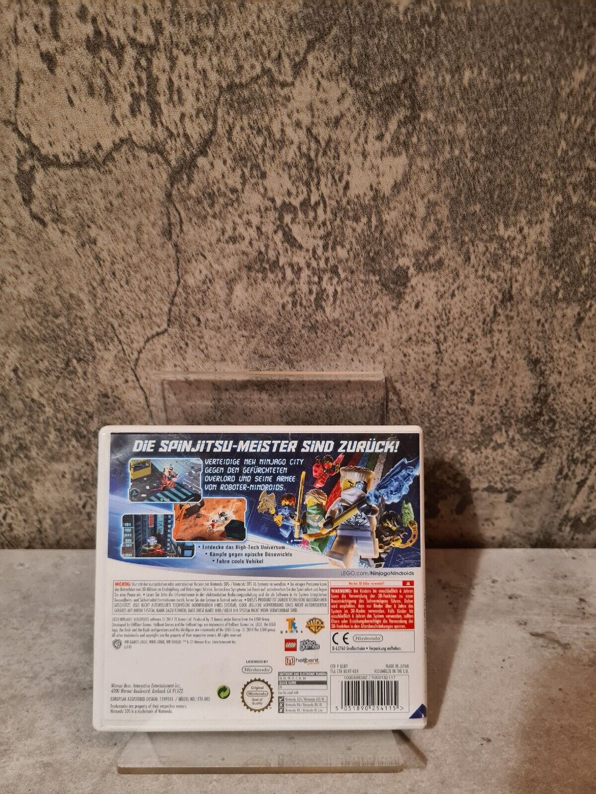 Nintendo 3DS Lego Ninjaga Nindroids mit OVP GER - T-Retro-Games 