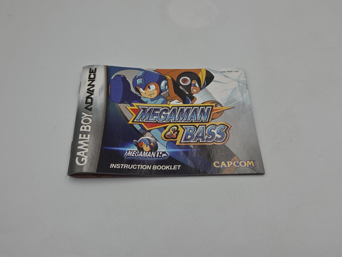 Nintendo Game Boy Advance Spiel MegaMan & Bass mit OVP und Anleitung USA