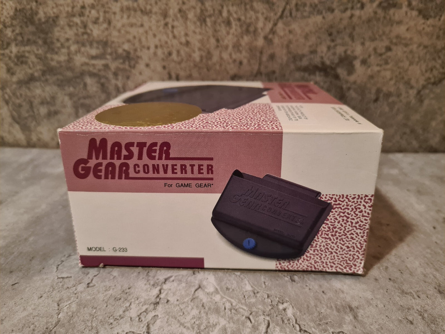 Sega Game Gear Master Gear Converter OVP