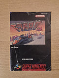 SNES Super Nintendo F-Zero Spielanleitung Instruction Booklet NOE