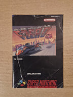 SNES Super Nintendo F-Zero Spielanleitung Instruction Booklet NOE