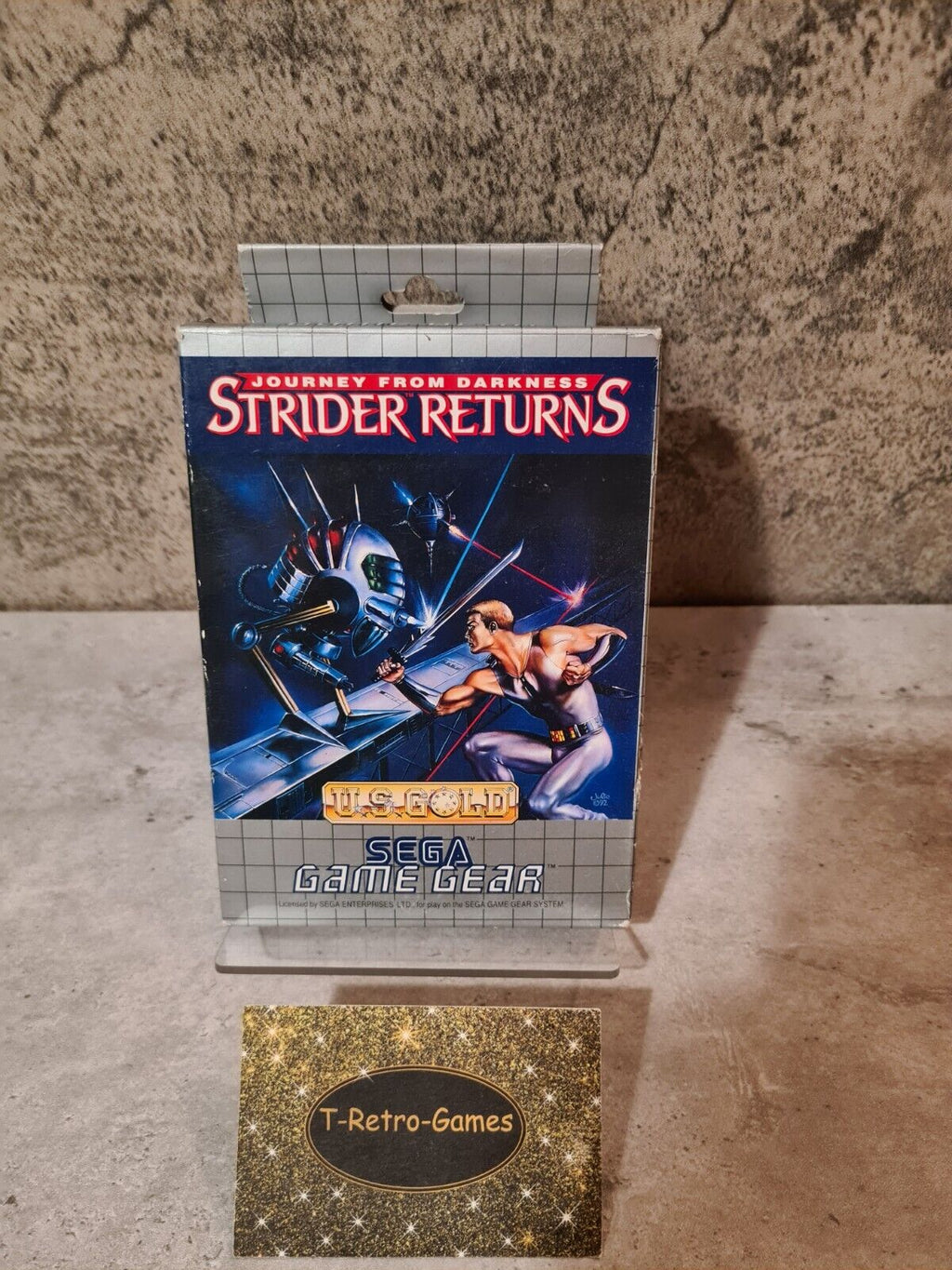 Sega Game Gear Strider Returns mit OVP und Anleitung Multi Language - T-Retro-Games 