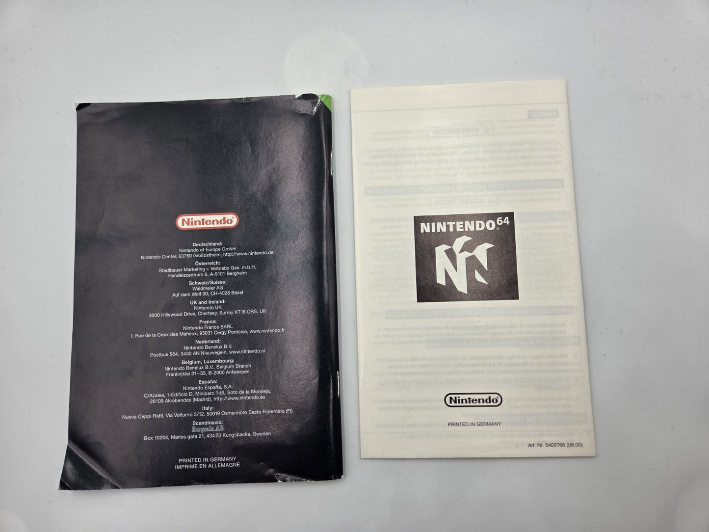 N64 Nintendo 64 Paper Mario mit OVP und Anleitung EUR