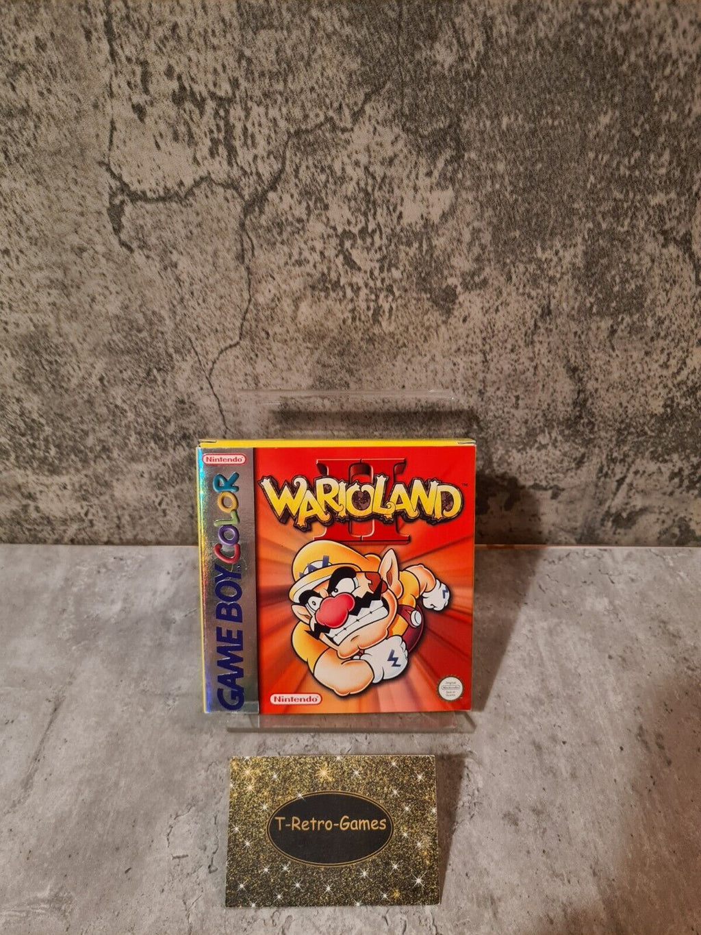 Gameboy Color Wario Land II mit OVP und Anleitung EUR - T-Retro-Games 