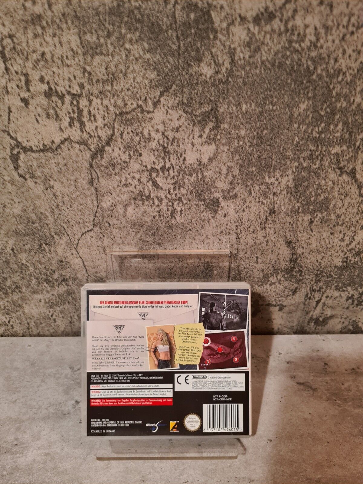 Nintendo DS The Original Diabolik Sin mit OVP und Anleitung NOE - T-Retro-Games 