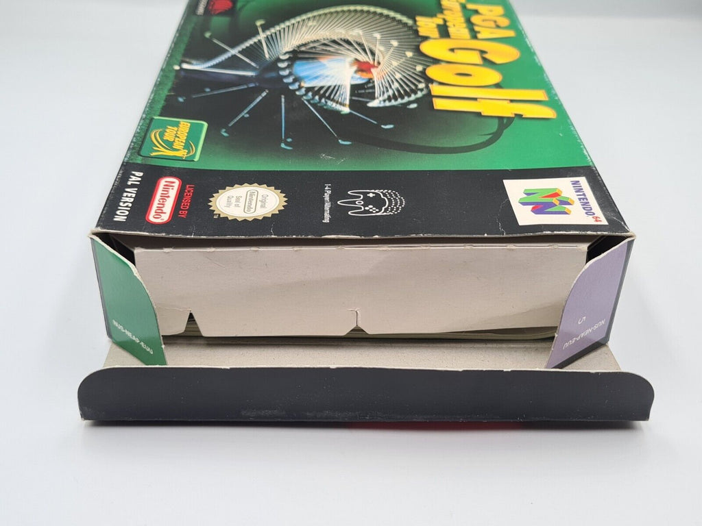 N64 Nintendo 64 PGA European Golf Tour mit OVP und Anleitung EUR - T-Retro-Games 