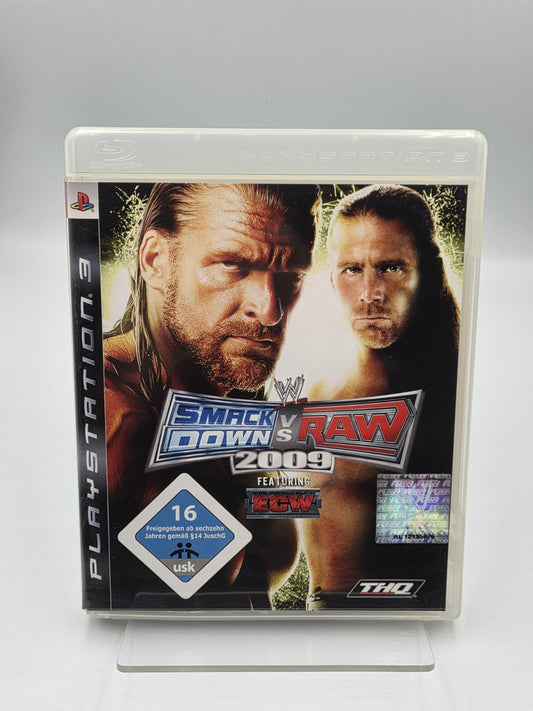 PS3 Playstation 3 WWF Smackdown vs Raw 2009 mit OVP und Anleitung Deutsch