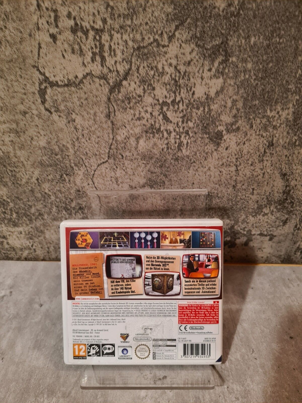 Nintendo 3DS James Noir's Hollywood Crimes 3D mit OVP und Anleitung Deutsch - T-Retro-Games 