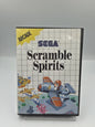 Sega Master System Spiel Scramble Spirits mit OVP Multi Language 