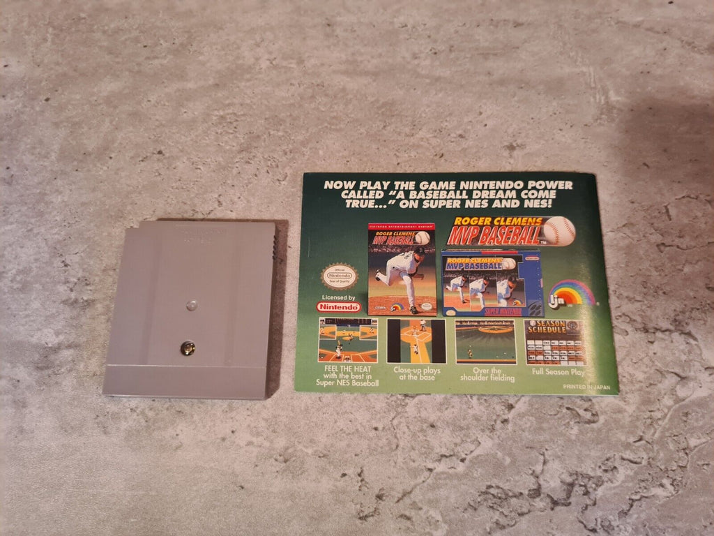 Nintendo Game Boy Classic Roger Clemens MVP Baseball mit OVP und Anleitung USA - T-Retro-Games 