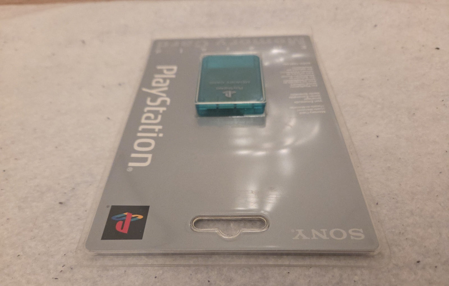 PS1 Sony Playstation Memory Card Sealed Neu New Smaragd SCPH-1020 