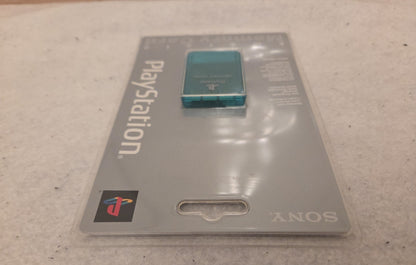 PS1 Sony Playstation Memory Card Sealed Neu New Smaragd SCPH-1020 