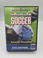 Sega Mega Drive Spiel Sensible Soccer mit OVP Multi Language 