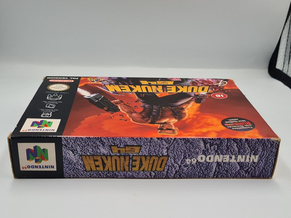 N64 Nintendo 64 Duke Nukem 64 mit OVP und Anleitung UKV - T-Retro-Games 