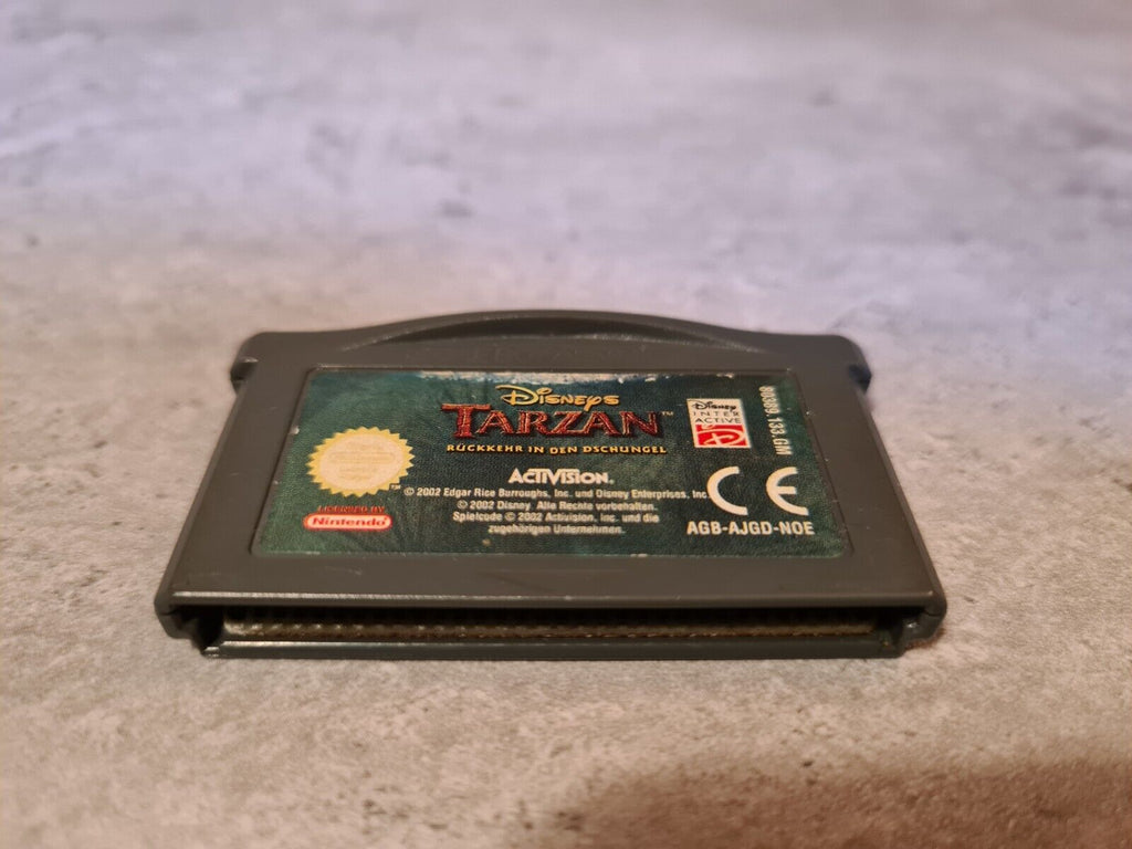 Nintendo Gameboy Advance Disney's Tarzan Rückkehr in den Dschungel Modul NOE - T-Retro-Games 
