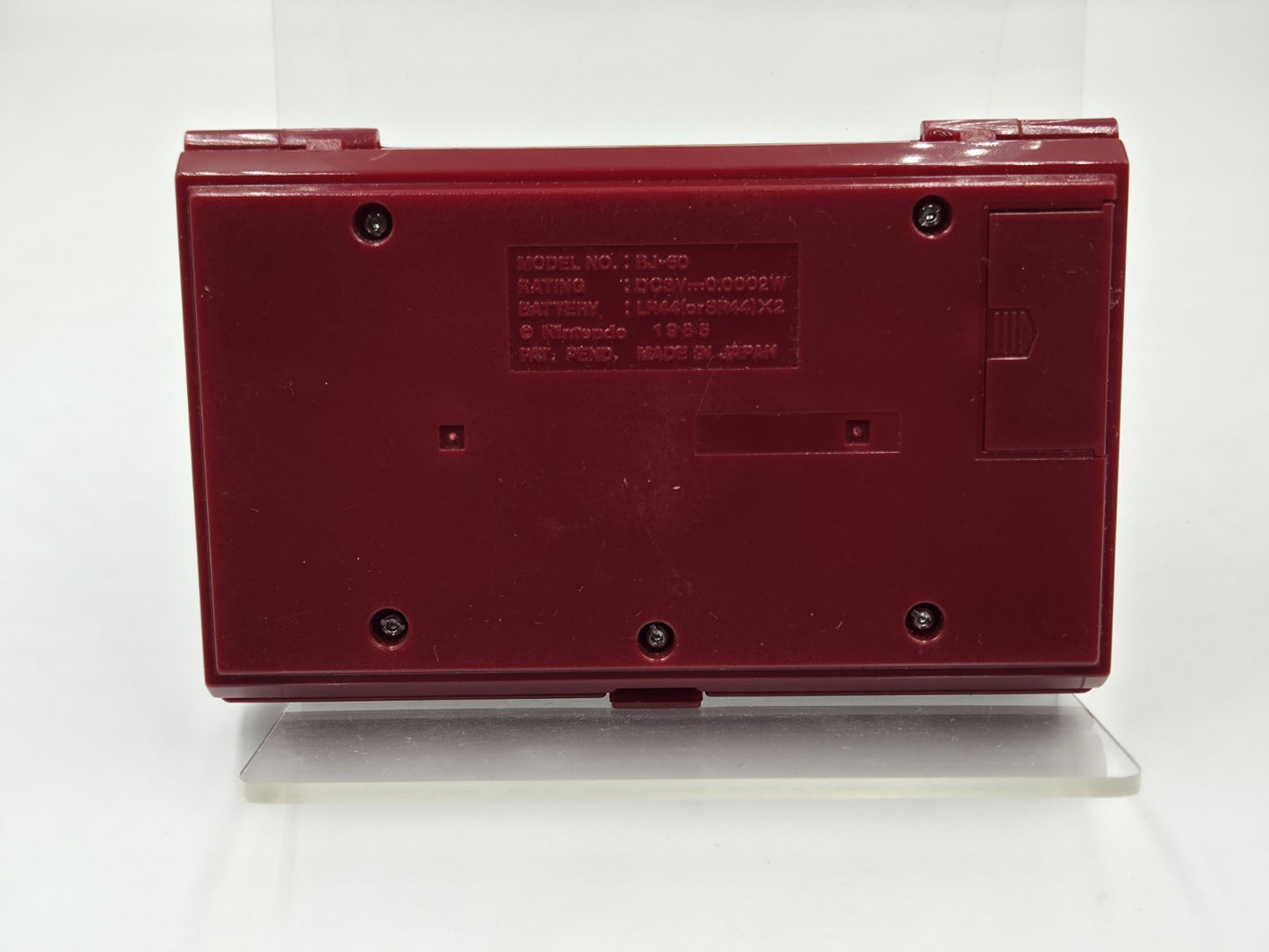 Nintendo Game & Watch Black Jack Konsole Console 1985 Multi Screen BJ-60