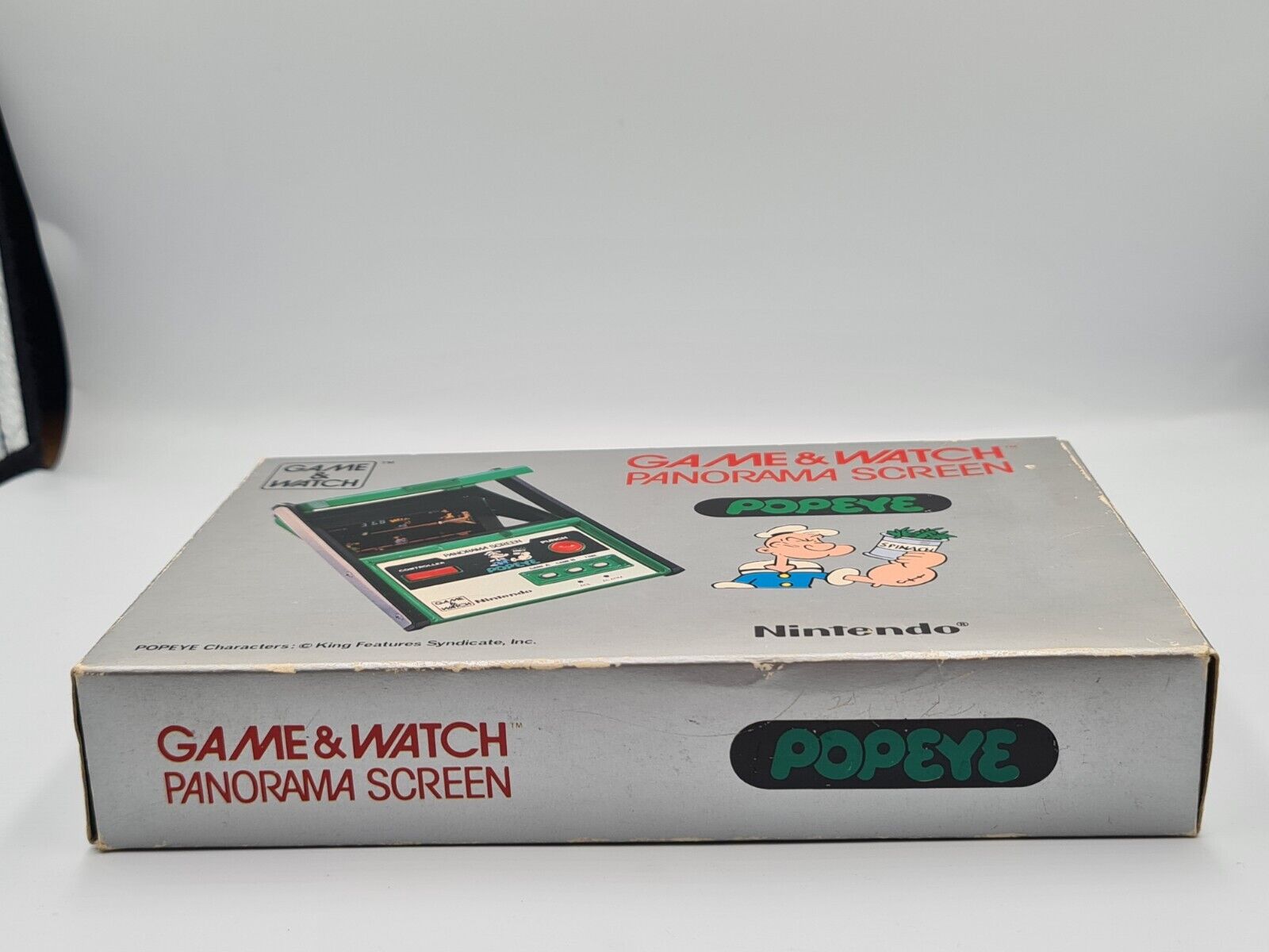 Nintendo Game & Watch Popeye OVP Panorama Screen PG-92 1983 - T-Retro-Games 