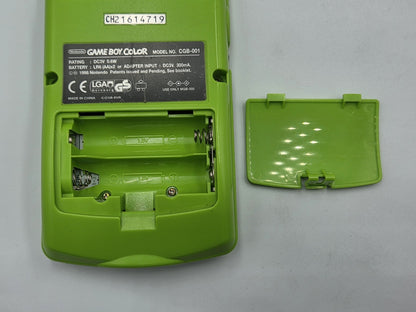 Nintendo Game Boy Color OVP Console Konsole EUR Neon Grün Lime Green 